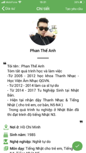 gia sư tiếng Nhật